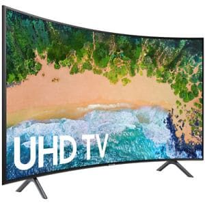 Samsung UN65NU7300 65″ NU7300 Curved Smart 4K UHD TV (2018 Model)
