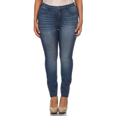 Plus Size Super Stretch Skinny Jean