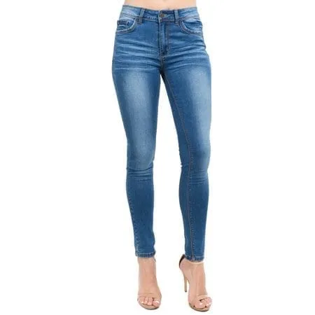 Skinny Fit Denim Basic Jeans with Stretch