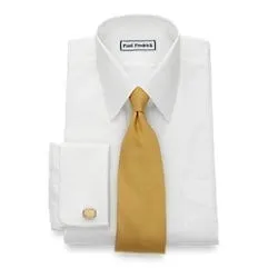 Slim Fit Non-Iron Cotton - French Cuff Dress Shirt