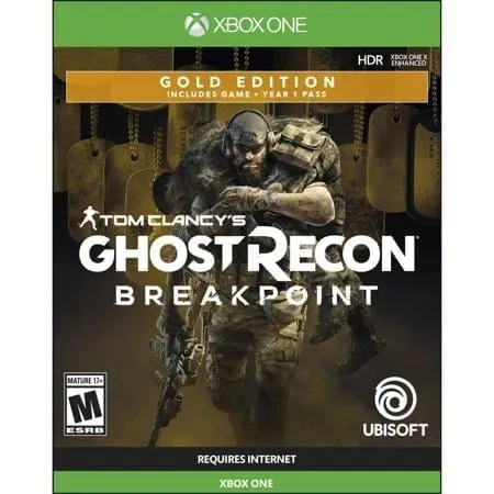 Tom Clancy Ghost Recon Breakpoint Steelbook Gold Edition, Xbox One