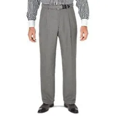 Wool Houndstooth - Pleated Suit Pant