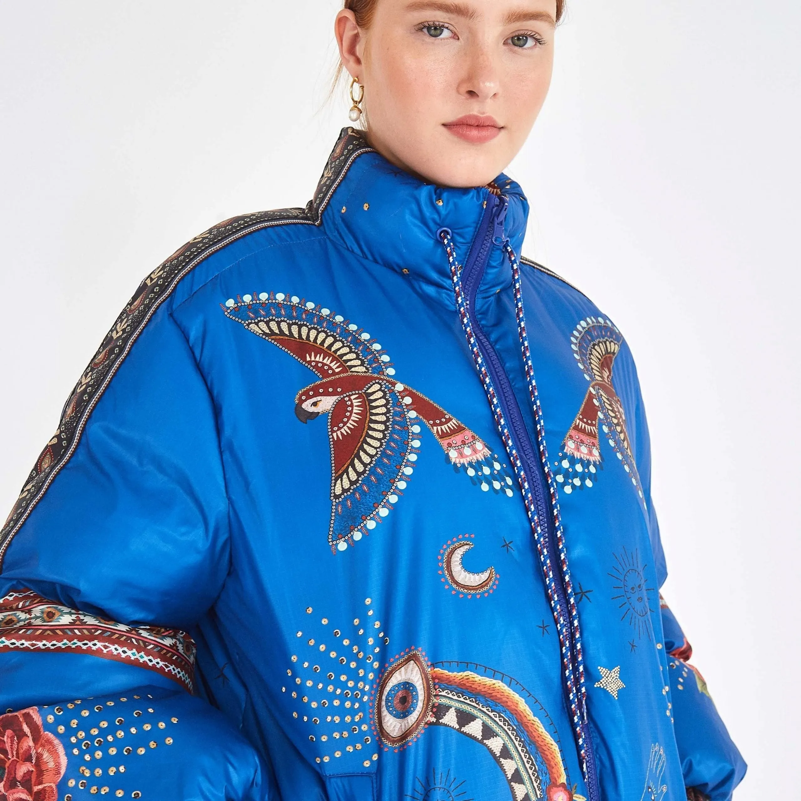 REVERSIBLE MYSTIC PUFFER FACE
