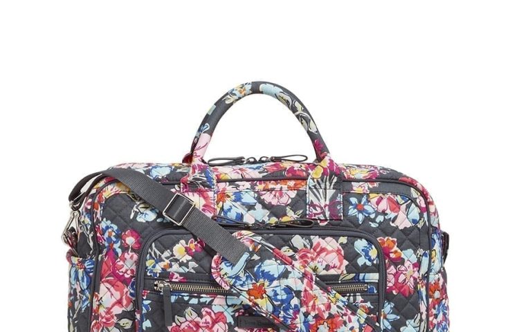Vera Bradley Iconic Compact Weekender Travel Bag