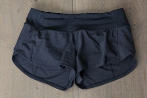 Women’s Lululemon Speed Up Shorts 2.5” / Black / Size 4