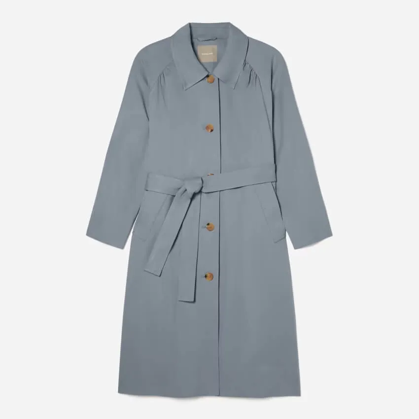 The Gathered Drape Trench