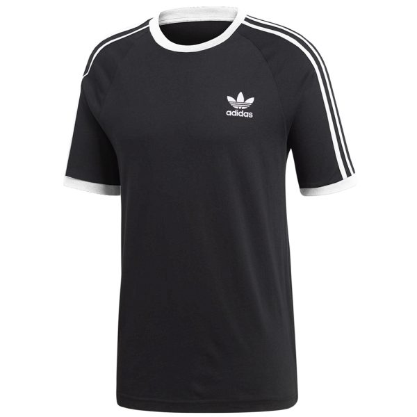Adidas Original Embroidered Trefoil 3 Stripe California T-Shirt