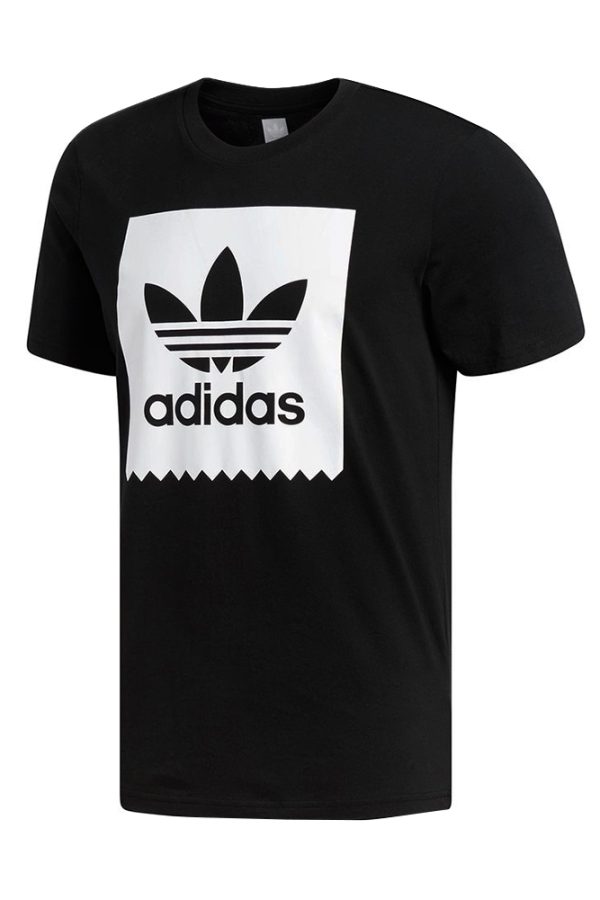 Adidas Men's T-Shirt Blackbird Trefoil Graphic Logo Active Short Sleeve Tee