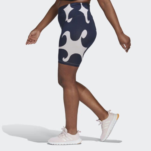 adidas Originals Marimekko Rib Knee-Length Short Tights (Plus Size) Women's