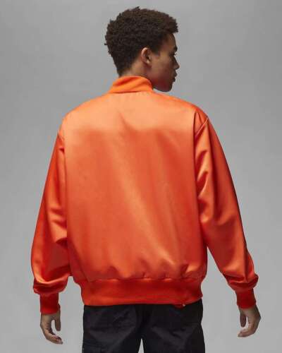 Nike Jordan Flight MVP Wheaties Jacket Orange Black