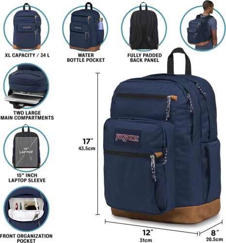 JanSport Cool Student Backpack, Navy